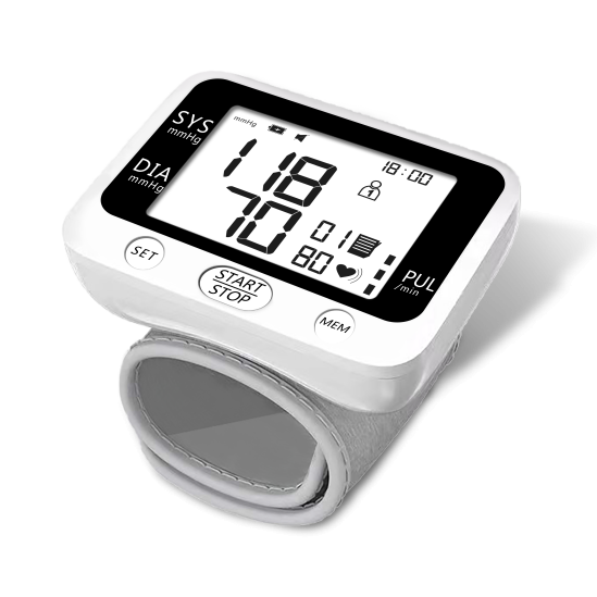 Wrist Electronic Blood Pressure Monitor